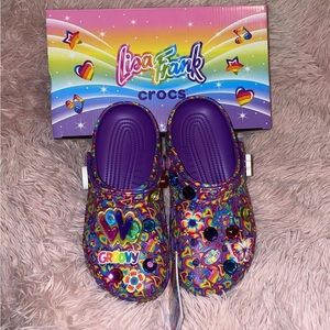 Lisa Frank Crocs women’s size 7